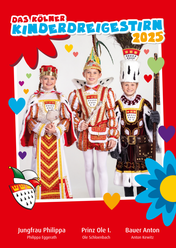 Prinz Karneval: Ole Schloenbach Bauer: Anton Kewitz Jungfrau: Philippa Eggerath